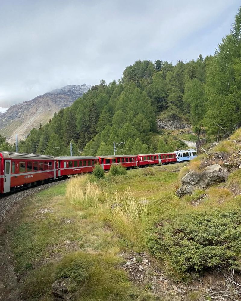 The Bernina Express, Switzerland and Italy