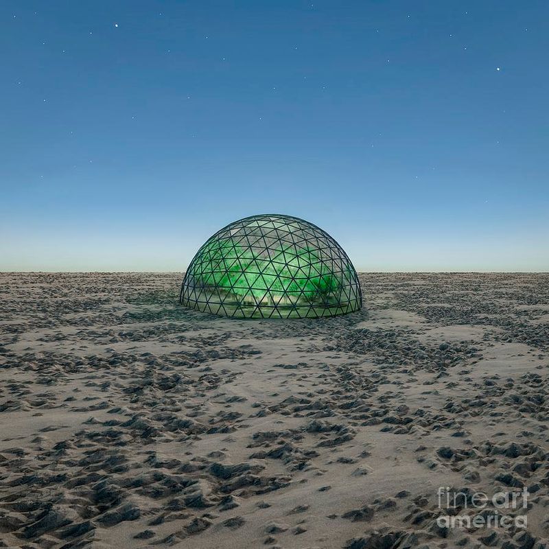 Geodesic Dome in the Desert