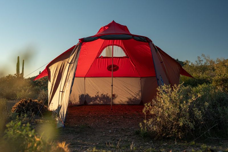 Big Agnes Mint Saloon BA Logo Tent