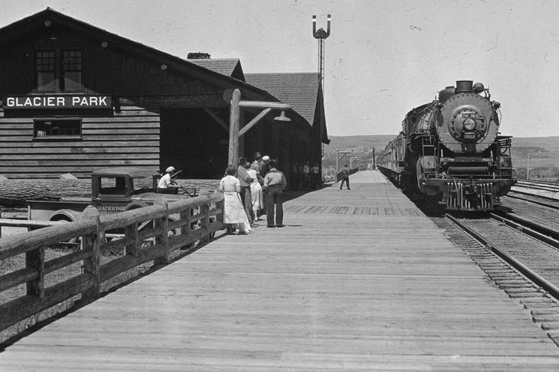 1920s – Glacier National Park Vintage Railway Travel