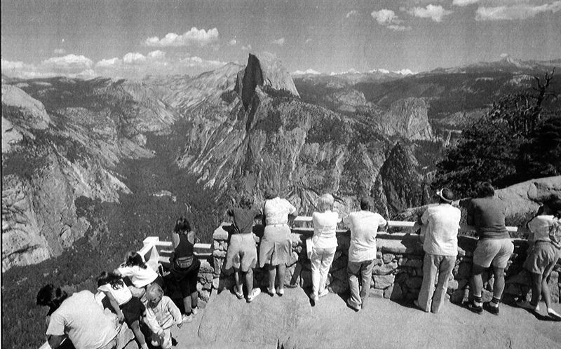 1930s – Tourists At Yosemite National Park