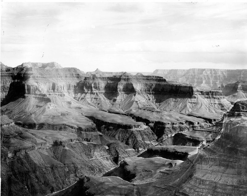 1930s – Tourists At The Grand Canyon, 1935