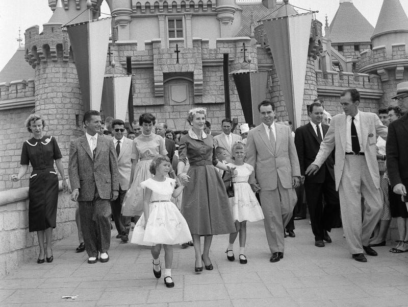 1950s – Vintage Family At Disneyland Opening, 1955
