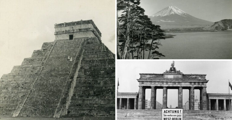 35 Beautiful Vintage Photos Of Iconic Landmarks Before The Crowds Came