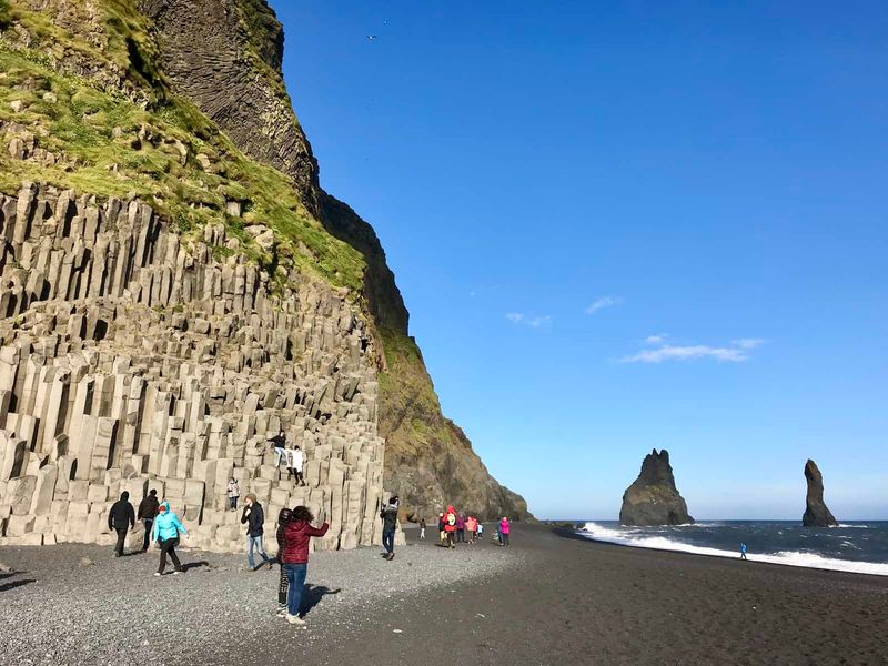Reynisfjara Beach Walk, Iceland