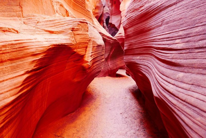 Explore hidden slot canyons
