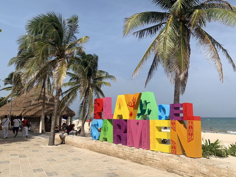 Beachfront in Playa del Carmen