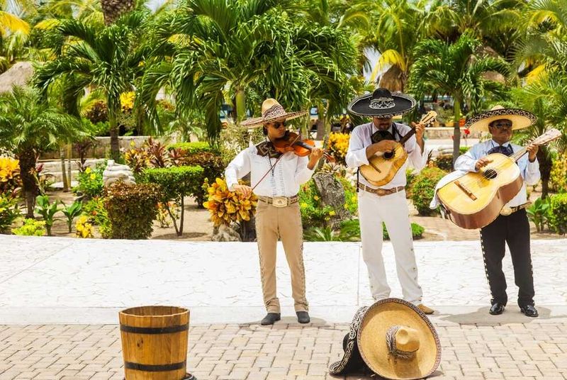 Local Mariachi Bands In Full Costume