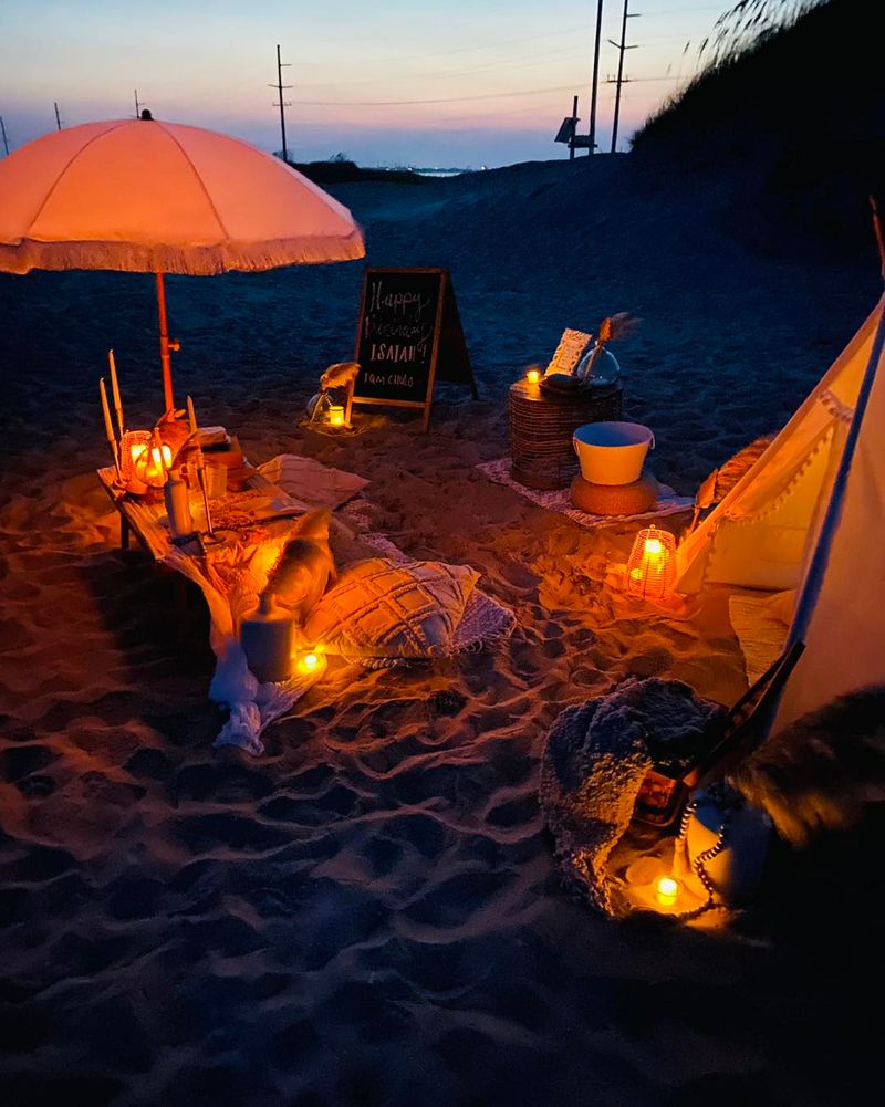 Sunset Picnics by the Sea