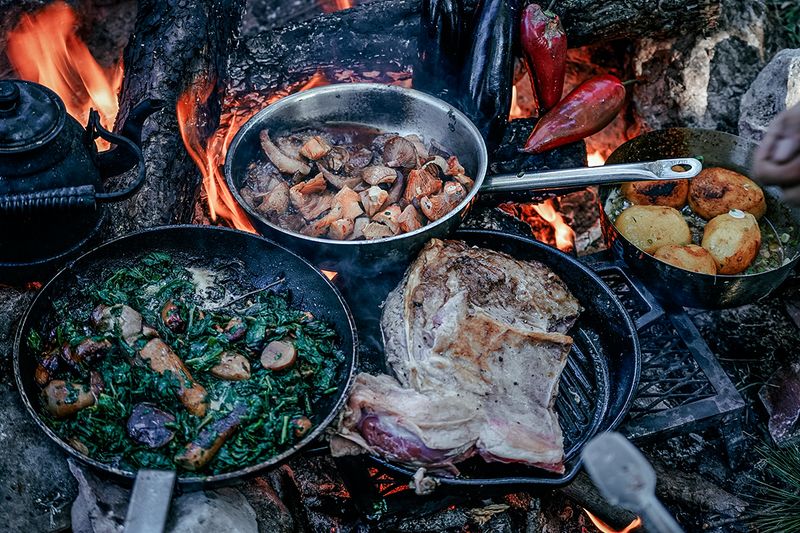 Campfire Cooking Set