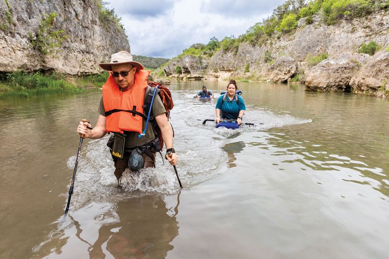 Wade through The Narrows