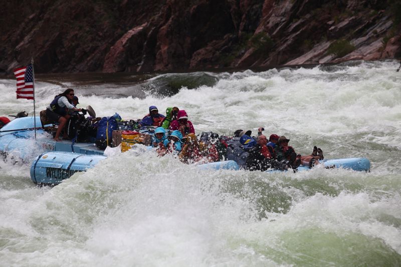Rafting on the Colorado River