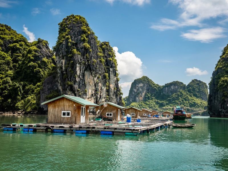 Ha Long Bay Floating Villages, Vietnam