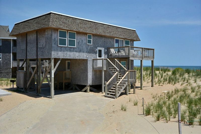 Quiet Beach Cottages Tucked in Dunes