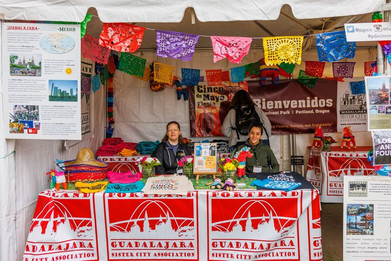 Food Stalls Showcasing Traditional Mexican Dishes