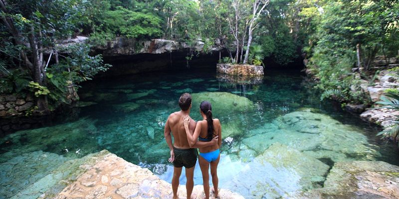 Private Cenote Swim