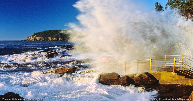 Mount Desert Island's Thunder Hole, Maine