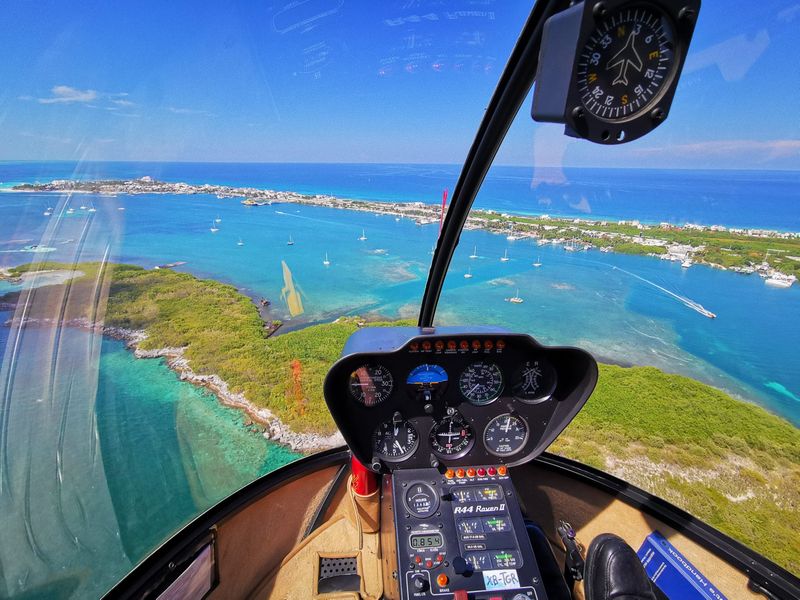 Helicopter Tour Over Cancun