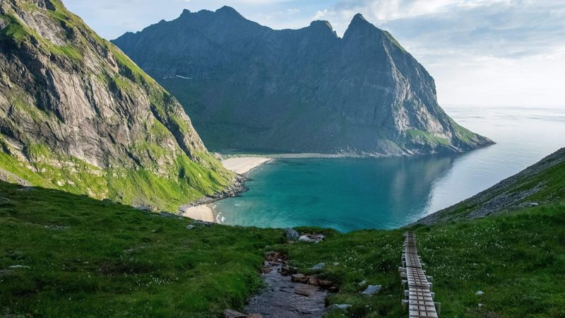 Lofoten Islands Beach Trail, Norway