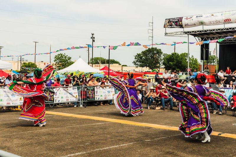 Colorful Traditional Dances Performed Outdoors