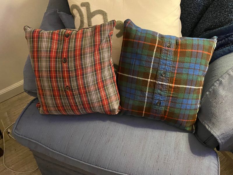 Transform Retro T-Shirts Into Throw Pillows