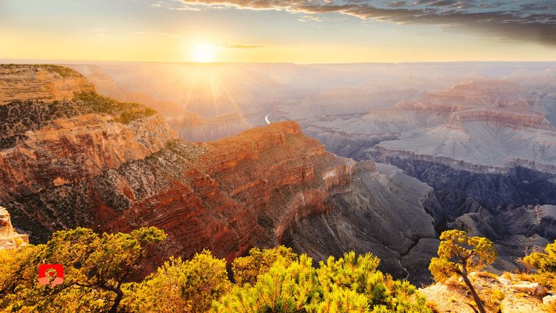 Sunrise or Sunset at Hopi Point