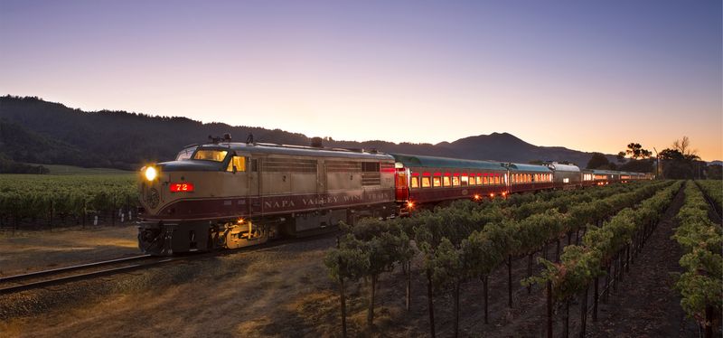 The Napa Valley Wine Train