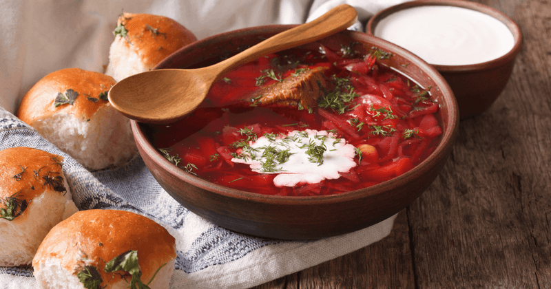 Borscht in Russia