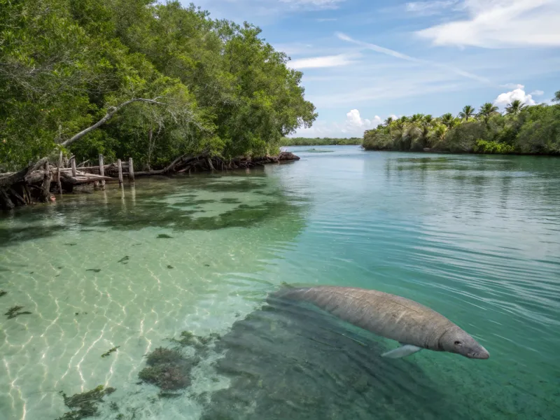 Wildlife Everywhere — Even Manatees