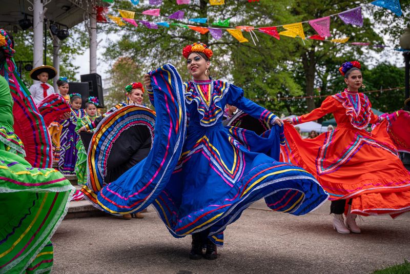 Traditional Costume Contests And Fashion Displays