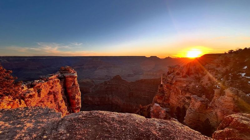 Sunrise Hike at Grand Canyon