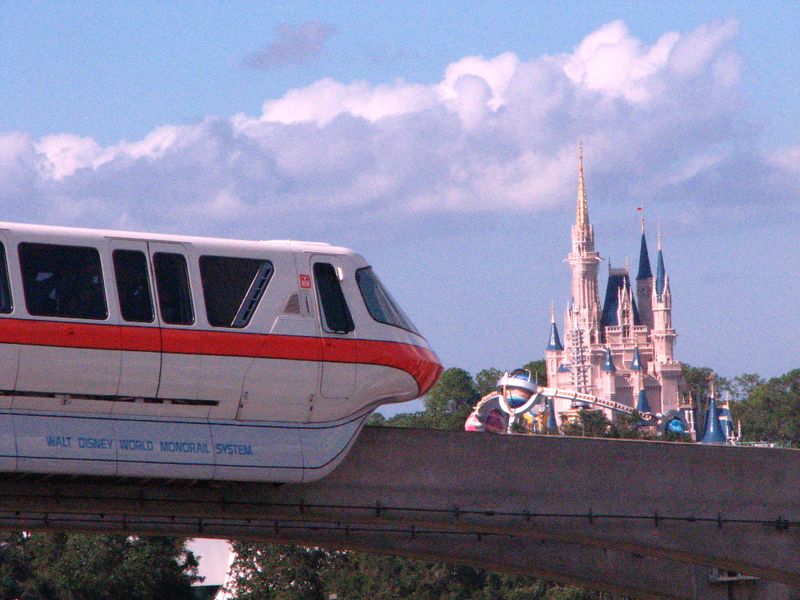 Ride The Monorail For Scenic Views