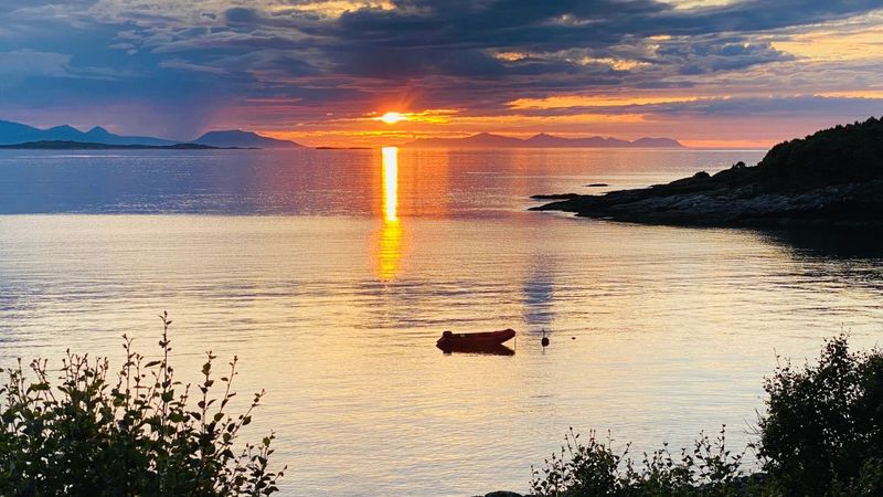 Midnight Sun in Alaska