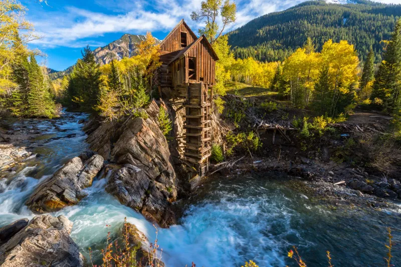 Explore Crystal Ghost Town And The Iconic Crystal Mill