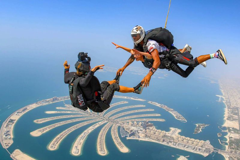 Skydiving In Dubai