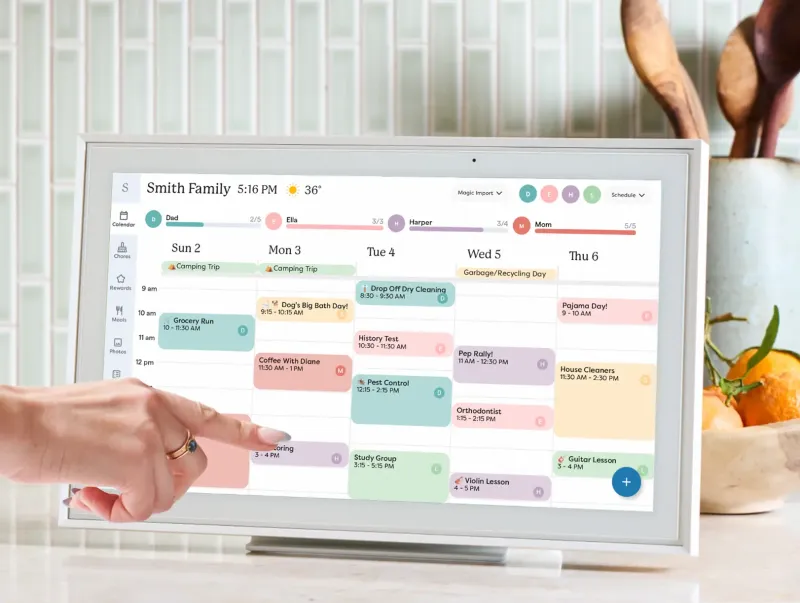 Clear Group Schedule
