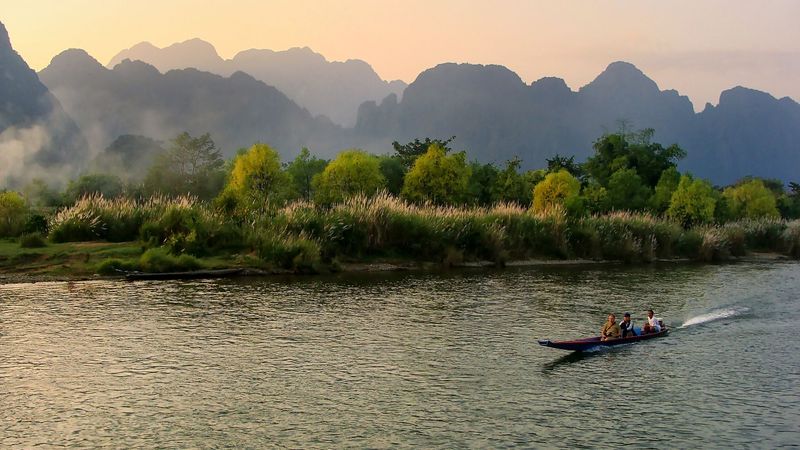 Vang Vieng River Peace