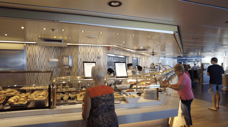 Avoid the buffet on embarkation day