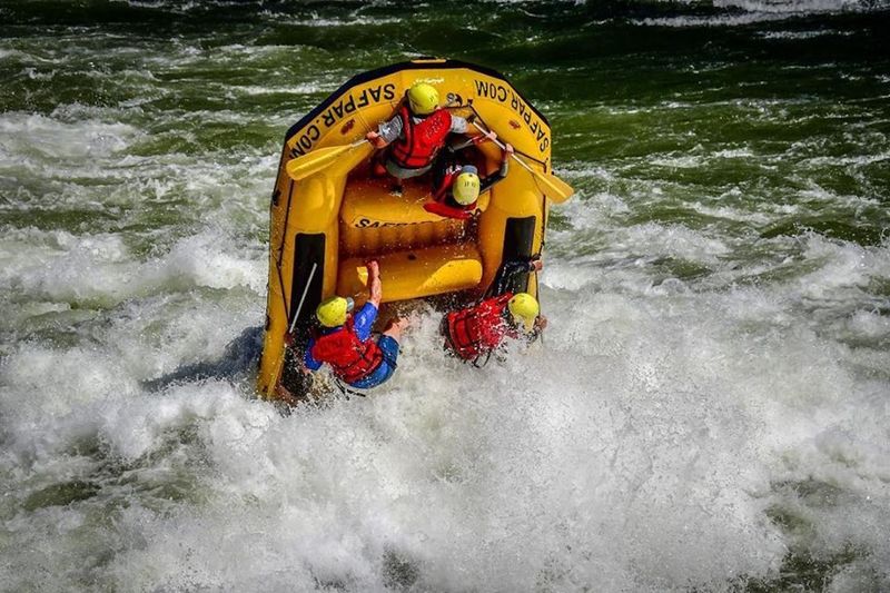Whitewater Rafting On The Zambezi River
