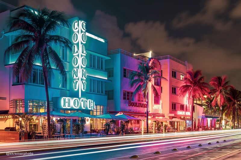 Miami's Neon Beach Parties