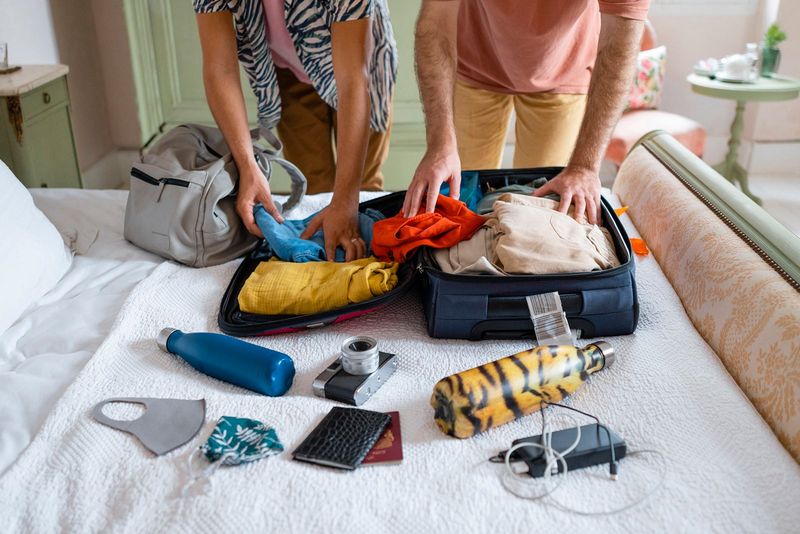 Pack a carry-on for day one