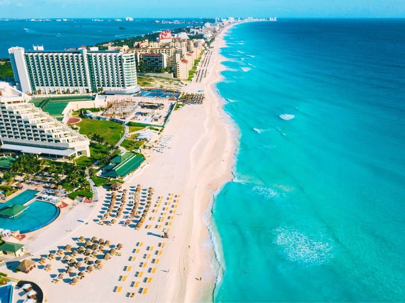 Cancun's Hotel Zone Beaches