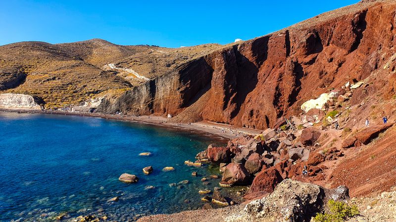 Red Beach, Santorini