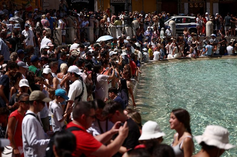 Rome Tourist Burnout