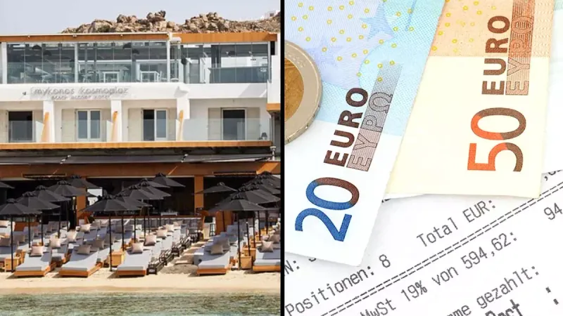 Mykonos' Menu Price Shock