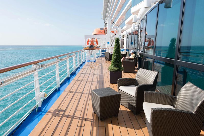Watch for onboard sales mid-cruise