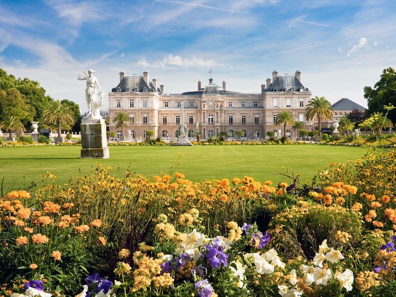 Picnic In Luxembourg Gardens