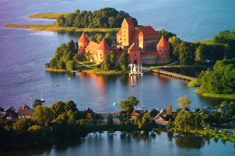 Trakai Island Castle, Lithuania