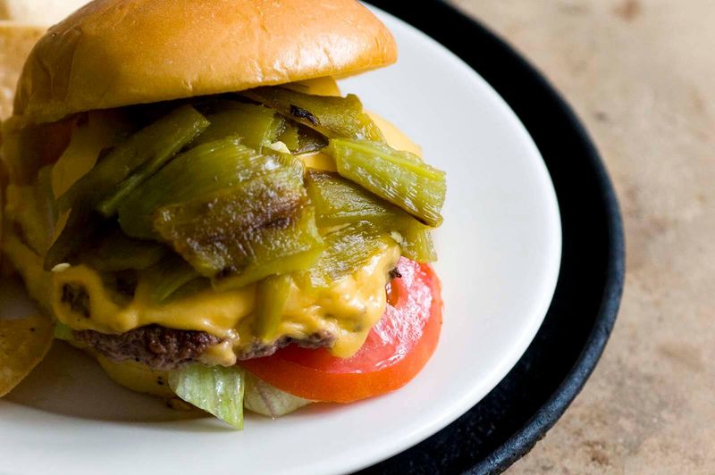 Colorado – Green Chile Cheeseburger At The Sink