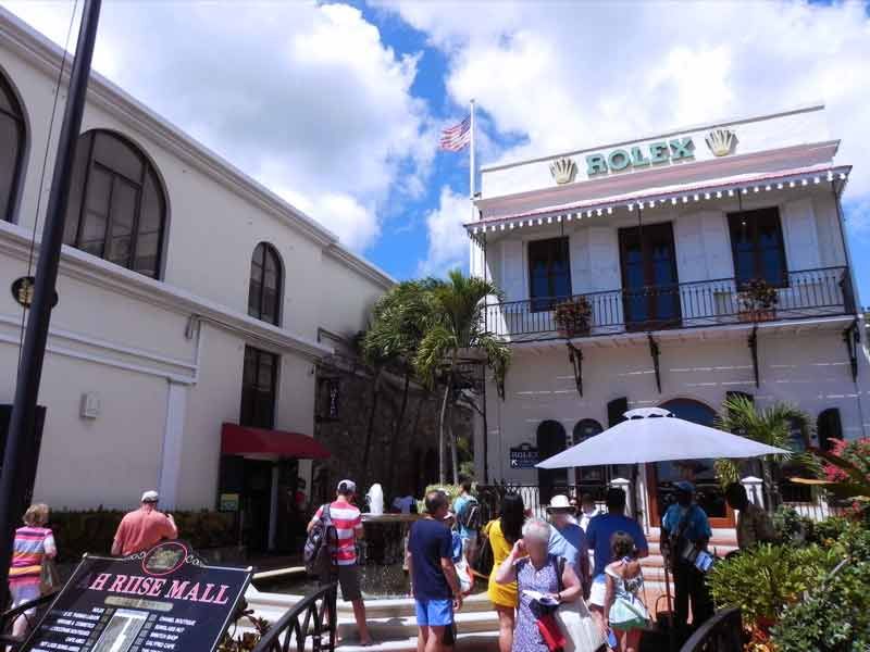 St. Thomas: Cruise Port Shopping Mall